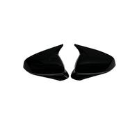 1 Par De Tapas Para Espejos Retrovisores Laterales Para Seat Para Leon MK4 Para Cupra 2020-2024 Accesorios Para Automóvil(Bright black)