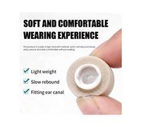 1 Par de Tapones para los Oídos de Espuma Viscoelástica para Buds 4 Pro Reemplazo de Almohadillas Suaves para los Oídos S