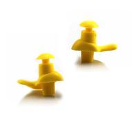 1 par de tapones para los oídos de natación, impermeables, antiruido, diseño ergonómico, lavables, accesorios de buceo para nadadores adultos, estilo 4