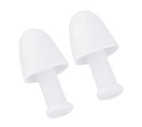 1 par de tapones para los oídos de silicona suave, reutilizables, resistentes al agua, reducción de ruidos, tapones para los oídos para natación, surf, esnórquel, natación, surf, esnórquel