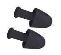 1 par de tapones para los oídos, reutilizables, impermeables, de silicona suave, reducción de ruidos, tapones para los oídos para dormir, fáciles de usar