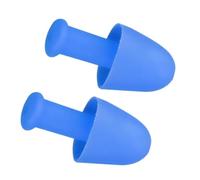 1 par de tapones para los oídos, reutilizables, impermeables, de silicona suave, reducción de ruidos, tapones para los oídos para dormir, fáciles de usar