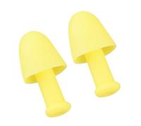 1 par de tapones para los oídos, reutilizables, impermeables, de silicona suave, reducción de ruidos, tapones para los oídos para dormir, fáciles de usar