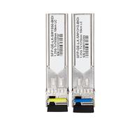 1 Par de Transceptores SFP de 1,25 G, Módulo SFP Monomodo de Fibra Única con Conector LC de 10 para H3C y Ruijie