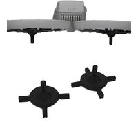 1 par de Tren de Aterrizaje Negro para dji Flip Soporte Trasero Patas de trípode Que Aumentan la Altura Protección del cardán Pata de Soporte Fijo Accesorios de Drones para dji Flip