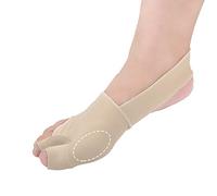 1 par de tres dedos juanete corrector Hallux Valgus corrector día noche dedos corrección pies calcetines cuidado tamaño S/L