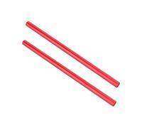 1 par de varillas de fotografía de aluminio de 15 mm por 30 cm para uso en montaje de cámara y barra portátil de sujeción de luz