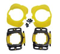 1 par de zapatos de ciclismo de liberación rápida con pedal de autobloqueo aerodinámico para WAHOO SpeedPlay Zero (amarillo)