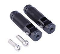 1 par estriberas moto trasera, reposapiés moto universales de aluminio CNC para motocicleta, reposapiés para motocicleta 8mm, reposapiés para conductor delantero, reposapiés para motocicleta plegables