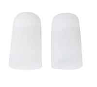 1 Par Gel Silicona Protectores Caps De Dedo Pie Para Prevenir Ampollas Callos L