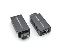 1 Par Gigabit 100/1000M A/B SC Ethernet Conmutador de Fibra Convertidor de Medios Rj45 Transceptor óPtico 20KM Conmutador de Fibra