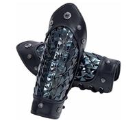 1 Par Guardias Brazo Armadura de Escamas de Dragón Unisex Armadura Hanfu | Brazaletes de armadura de acero inoxidable