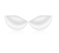1 Par Insertos Sujetador Suave para El Pecho, Insertos Brasier de Silicona, Almohadillas Transparentes para Sujetador, Push Up Almohadillas Sujetador Reutilizable Bra Pads para Bikini, Traje Baño