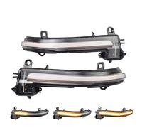 1 Par Luces de giro indicadoras intermitentes dinámicas para B-MW 1 2 3 4 Series F20 F21 LCI F22 F23 F87 M2 F30 LCI F31 LCI F34 GT F32 F33 F36 i3 I01 X1 E84 (Transparent)