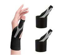 1 Par Muñequera Muñeca Abierta, muñequeras ajustables, Para Túnel Carpiano, Esguince de Muñeca, Tendinitis, Muñequera Tendinitis Muñeca, Férula Para Muñeca(Proporciona un soporte suave)