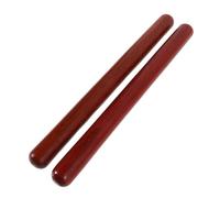 1 Par Palos de Percusión de Madera para Educación Musical Infantil Instrumentos de Ritmo Clásicos para Métodos Orff y Aprendizaje Musical Familiar