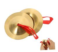 1 Par Platillos Golpeando Juguetes Infantiles Instrumentos Musicales Accesorios De Mini Platillos Instrumento De Dedo Platillos De Dedo Mini Música Kalimba Cobre Niño