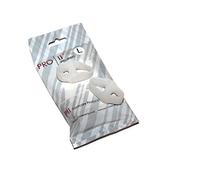 1 par Pro11 Gel doble Toe Loop Separador de cuña//Cabello alineación almohadillas