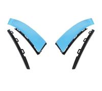 1 Par Protectores Parachoques Traseros Para Coche Extensión Borde Ceja Para Rueda Para Mercedes para Benz C/X118 CLA35 CLA45 CLA180 AMG Line 2020+(Black)