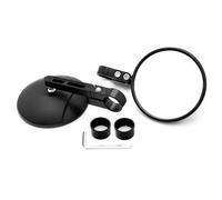 1 Par Scooter Trasero Vidrio 360 Grados Giratorio Bicicleta Trasera De Plástico Vidrio Para Motocicletas