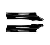 1 Par Separadores Labios Parachoques Delantero, Alerones Difusores Carrocería para F10 F11 Serie 5 520i 530i 2011-2017 Alerón Parachoques Delantero(Gloss Black)