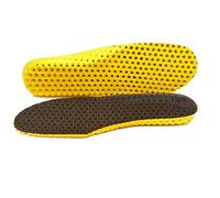 1 par Sneaker Breathable Desodorante Insole Foot Care Talón ortopédico Memory Foam Shock Absorption Sport Insoles for Unise (Color : Black Size : 38) (Black 37)