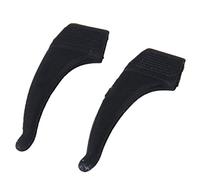 1 par Sostenedor de punta de bloqueo gancho de oreja de anteojo gafas/gafas de sol/espejuelos - Negro