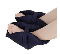 1 par Taloneras Antiescaras, Suave Cómodos Cojín Elevador De Pies Antiescaras Para Protección De Pies Y Talones, Pacientes Postrados En Cama Almohada Para Pies Antiescaras,Blue