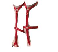 1 par, tobilleras elásticas negras vintage para mujer, playa de verano, sandalias de tobillo, pie, ajustable, cintura, multifuncional, talla única, Acetato, No es una piedra preciosa