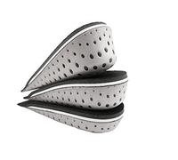 1 par transpirable de espuma altura plantillas aumento Invisible aumento zapato de tacón levantamiento Inserta Ascensor de Ascensores zapato almohadillas plantillas para hombres mujeres, 2cm height, 1