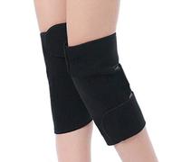1 par turmalina autocalentamiento rodilla polainas soporte de apoyo Terapia magnética almohadillas de rodilla masajeador de rodilla ajustable cuidado de la salud