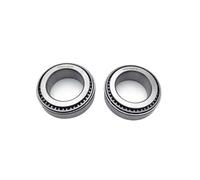 1 par V Dirección del Volante del Volante Delantero de rodamiento de la Motocicleta Rodamiento de presión de la Aguja Compatible con Modelos CRF250R CRF450R(22-1059)
