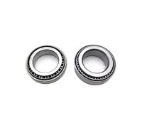 1 par V Dirección del Volante del Volante Delantero de rodamiento de la Motocicleta Rodamiento de presión de la Aguja Compatible con Modelos CRF250R CRF450R(22-1065)