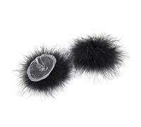 1 para mujeres plumas Pasties pecho empalmes Cover adhesivo reutilizable sujetador pechos adhesivo