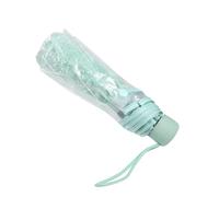 1 Paraguas Plegable Transparente Paraguas Princ de Moda Cereza # Azul La Apertura de Este Paraguas Permite un Despliegue Rápido Paraguas Paraguas de Lluvia Paraguas Plegable