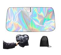 1 Parasol para Automóvil Y 1 Bolsa De Almacenamiento, Protector Solar contra El Calor, Parasol para Parabrisas, Equipo De Protección Solar para Automóvil, Accesorios para Automóvil