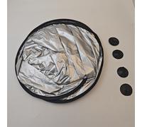 1 parasol para coche, parabrisas trasero, aislamiento térmico, protector solar, cortina , paraguas para coche