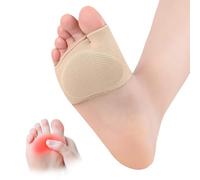 1 pares Almohadillas Metatarsianas, Cojines de Pie para Mujeres y Hombres, Reutilizables Almohadilla Plantillas Metatarsa (L)