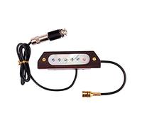 1 pastilla de 6 cuerdas para guitarra acústica Soundhole con pin activo para guitarra folclórica y ukelele