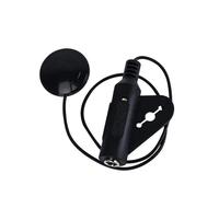 1 Pastilla De Guitarra Acústica, Pastilla De Contacto Piezoeléctrica, Micrófono De Arpa De Guitarra, Accesorios De Banjo Pastilla de guitarra acústica profesional(Black)