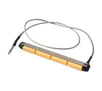 1 pastilla transductora Yootones para debajo del sillín compatible con piezas de bajo acústico de 4 cuerdas