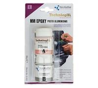 1 PÂTE ÉPOXY ALUMINIUM POUR FIXATION DE FISSURES DANS DES BLOCS DE MÉTAL MOTEUR TÊTES BRISURES 100 G DE FILS, etc.