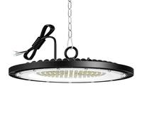 1 PC 100W UFO LED Lámpara de Alta Bahía,13000LM Focos Led Interior Techo,6500K LED Iluminación de Almacén,IP65 Impermeable Campana Industrial Para Patio,Garaje,Fábrica,Taller lámparas de iluminación