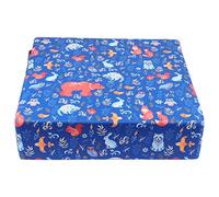 1 Pc Almohadilla Elevadora Para Niños Alfombrilla De Silla Lavable Coche De Refuerzo Cojín Del Asiento Del Coche Alzador Coche Niño Poliéster Niño Pequeño Comedor Ajustable