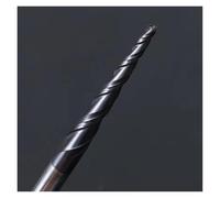 1 PC Bola de bola de nasal fábrica de extremo cónico CNC Fresador recubierto de 3,175 mm de 4 mm(R0.25x15xD4x50)