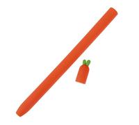 1 Pc Caja De La Pluma De Manzana Cubierta De Silicona para Lápiz Óptico Bolso De Cuero para Lápices Manga De La Pluma Portalápices Aguja Gel De Sílice Titular De La Pluma Anticaída