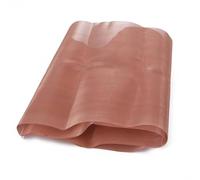 1 Pc Copper Mesh Screen 50x100cm - Versatile Flexible Metal Sieve for Filtering, Shielding, Gardening & Crafts(200 mesh)