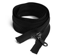 1 PC Cremallera Negra 80 Cm, Tamaño #5, Separables, Cremalleras De Plástico Duraderas Para Chaquetas, Bolsos, Faldas, Almohadas, Ropa De Mascotas, DIY, Costura, Decoración De Ropa