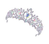 1 PC Cristales coloridos Cristal huan rhinestones plateado rehinestones damas diadiensbandas de boda piezas