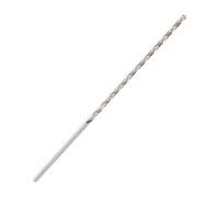 1 PC HSS de 3 mm Extra Largo Broca helicoidal de 160 mm Taladro de barrena de Mango Recto para Madera Aluminio Plástico